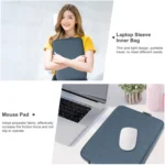 HAWEEL 16 inch Laptop Sleeve Case Zipper Briefcase Bag for 15-16.7 inch Laptop - Image 8