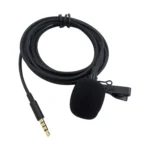 ZS0154 Recording Clip-on Collar Tie Mobile Phone Lavalier Microphone, Cable length: 1.2m - Image 2