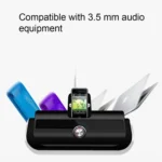 1M Hi-Fi AUX Audio Cable 3.5mm Dual Male to Female Plug Jack Stereo Audio Wire for iPhone, iPad, Samsung, MP3, MP4, Sound Card, TV, Radio-recorder, Car Bluetooth Speacker, Computer, etc(White) - Image 4