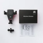 C6 Gravity Induction Car Qi Wireless Charger Fast Charging Air Vent Phone Holder - Image 11