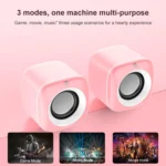 A1 USB Wire-controlled 9D Subwoofer Sound Mini Wired Speaker, Premium Version - Image 4