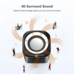 A1 USB Wire-controlled 9D Subwoofer Sound Mini Wired Speaker, Premium Version - Image 5