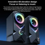 L2 Outdoor Portable RGB Light USB Bluetooth Wireless Speaker - Image 12