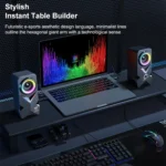 L2 Outdoor Portable RGB Light USB Bluetooth Wireless Speaker - Image 6