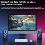 L2 Outdoor Portable RGB Light USB Bluetooth Wireless Speaker - Image 8