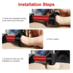 CHZ-06 Retractable Car Backrest Holder for 7-14 inch Mobile Phones / Tablets - Image 12