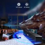 YINDIAO A36 Smart Subwoofer Computer Wired Speaker, Rotary Button Mini Version - Image 2