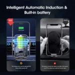 WK WP-U204 15W Vanguard Series Extraordinary Wireless Charging Car Holder - Image 3