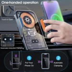 WK WP-U204 15W Vanguard Series Extraordinary Wireless Charging Car Holder - Image 7