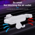 WK WA-S41 iDeal Series Car Gravity Bracket Car Air Outlet FoldingMobile Phone Holder Bracket - Image 8