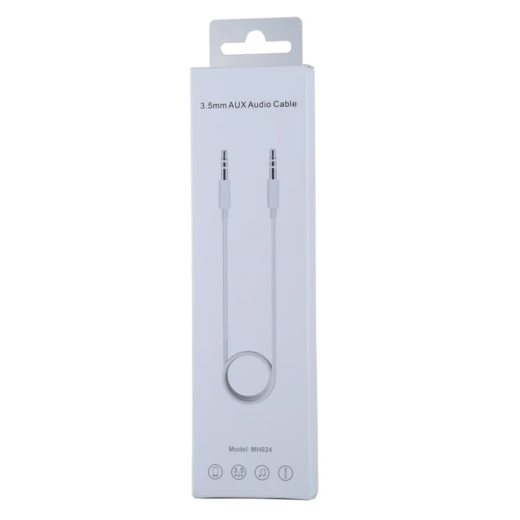 IP8F2466_3.webp MH024 1m 3.5mm Jack Wire Control Stereo AUX Audio Cable for Computer, CD Player, MP3, Car, Headphone, Phones, Tablets, Speaker - Image 4
