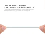 MH024 1m 3.5mm Jack Wire Control Stereo AUX Audio Cable for Computer, CD Player, MP3, Car, Headphone, Phones, Tablets, Speaker - Image 5