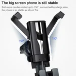 USAMS US-ZJ058 Retractable Gravity Car Holder for 4.7 - 7 inch Smartphones - Image 5