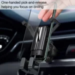 USAMS US-ZJ058 Retractable Gravity Car Holder for 4.7 - 7 inch Smartphones - Image 7