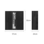 Measy ET100 HDMI Extender Transmitter + Receiver Converter Ethernet Cable, Transmission Distance: 70m - Image 2