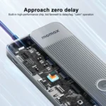 MOMAX DH17 7 in 1 ONELINK Travel Case Type-C to USB Docking Station HUB Adapter - Image 4