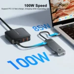 MOMAX DH17 7 in 1 ONELINK Travel Case Type-C to USB Docking Station HUB Adapter - Image 5