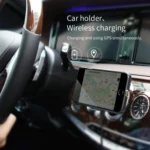 NILLKIN MC027 Car Air Outlet Vent Mount Clamp Holder 10W Fast Charging Qi Magnetic Wireless Charger - Image 14