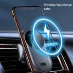 K10 15W Max Output Infrared Sensor Car Air Outlet Bracket Wireless Charger - Image 7