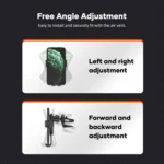 ROCK W31 Car Gravity Wireless Charging Air Outlet Bracket - Image 13