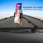 Universal Rotatable Adjustment Car Windshield Mobile Phone Holder with Suction Cup - Image 11