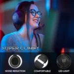 ONIKUMA K19 Single Plug Light Adjustable Gaming Headphone with Microphone - Image 8