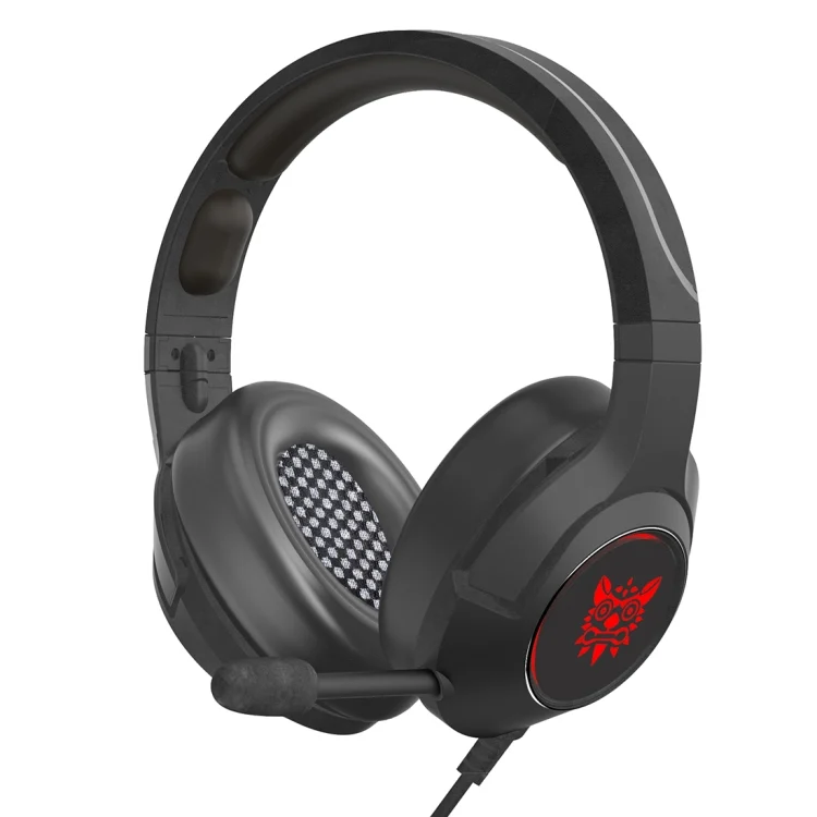 ONIKUMA K9 Single Plug RGB Adjustable Gaming Headphone with Microphone