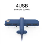 3life-308 5V 0.5A 4 USB Interfaces Air Force One Extender HUB Data Hub - Image 6