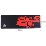 Extended Large Dragon Mantis Gaming and Office Keyboard Mouse Pad, Size: 90cm x 30cm - Image 2