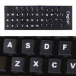 Keyboard Film Cover Independent Paste English Keyboard Stickers for Laptop Notebook Computer Keyboard