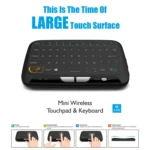 H18 2.4GHz Mini Wireless Air Mouse QWERTY Keyboard with Touchpad / Vibration for PC, TV - Image 6