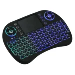 2.4GHz Mini i8 Wireless QWERTY Keyboard with Colorful Backlight & Touchpad & Multimedia Control for PC, Android TV BOX, X-BOX Player, Smartphones - Image 4