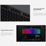 Logitech G512 RGB C-axis Mechanical Wired Gaming Keyboard, Length: 1.8m - Image 7
