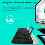 Logitech K780 Multi-device Bluetooth + Unifying Dual Mode Wireless Keyboard with Stand - Image 11