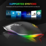 iMICE X6 Wired Mouse  6-button Colorful RGB Gaming Mouse - Image 7