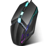 HXSJ S200 USB2.0 1600dpi Adjustable 4-Keys Colorful Glowing Wired Gaming Mouse, Length: 1.5m - Image 4