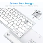 WB-8022 Ultra-thin Wireless Bluetooth Keyboard, Arabic Keys - Image 9