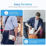 WB-8022 Ultra-thin Wireless Bluetooth Keyboard for iPad, Samsung, Huawei, Xiaomi, Tablet PCs or Smartphones, Ko Language Keys - Image 14