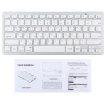 WB-8022 Ultra-thin Wireless Bluetooth Keyboard for iPad, Samsung, Huawei, Xiaomi, Tablet PCs or Smartphones, Ko Language Keys - Image 5