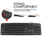 KB-8377 USB Wired Keyboard Mouse Set - Image 7