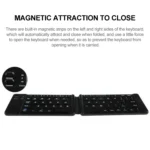 B05 USB Charging Portable Mini Folding Bluetooth Wireless Keyboard - Image 3