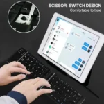 B05 USB Charging Portable Mini Folding Bluetooth Wireless Keyboard - Image 5