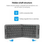 B088 Universal Mini Foldable Three-channel Bluetooth Wireless Keyboard - Image 6