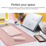 Logitech Keyboard Mouse Desk Mat Pad - Image 6
