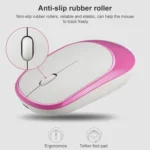 ZGB 360 2.4G Computer Laptop Wireless Chargeable Mini Mouse 1000dpi - Image 6