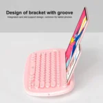 FOETOR K520t Mini Three Modes Wireless Bluetooth Keyboard - Image 2