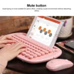 FOETOR K520t Mini Three Modes Wireless Bluetooth Keyboard - Image 3