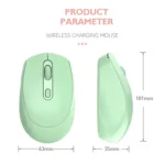 M107 4-buttons 1600 DPI 2.4GHz Wireless Rechargeable Mouse - Image 3