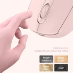 M107 4-buttons 1600 DPI 2.4GHz Wireless Rechargeable Mouse - Image 8