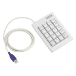 DX-20A 20-keys USB Wired Mechanical Black Shaft Mini Numeric Keyboard - Image 5